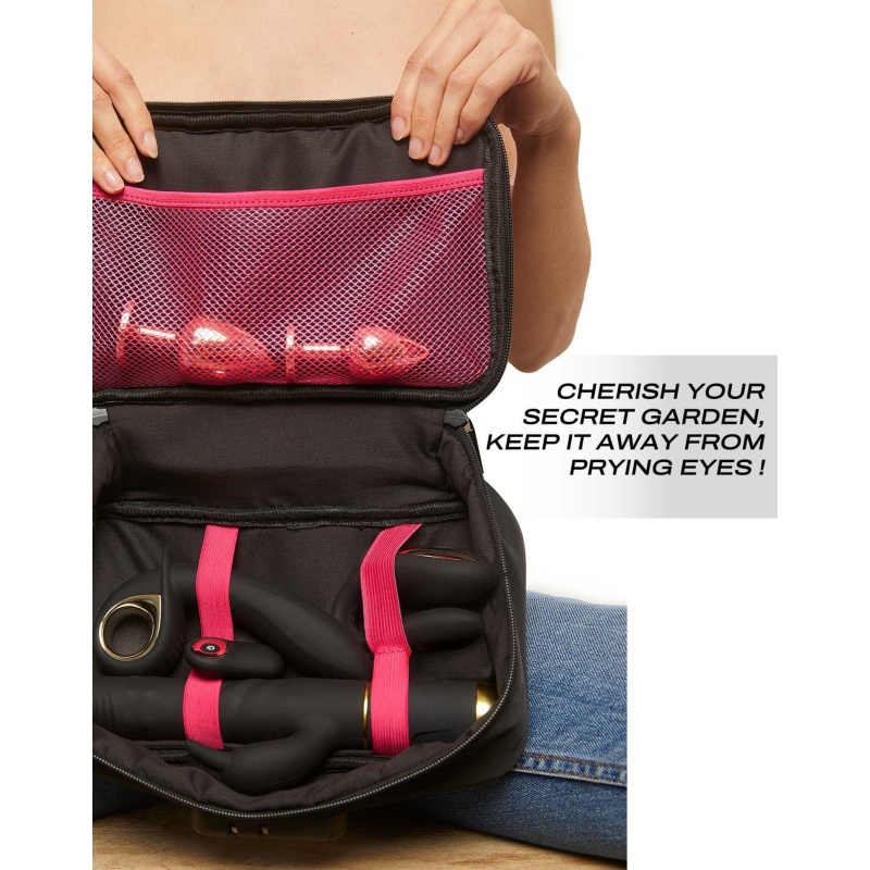 Dyskretna torba na gadżety erotyczne Discreet Box z zamkiem szyfrowym 3-cyfrowym 27 x 16 x 7,62 cm - 3