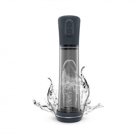 Pompka do penisa Hydro Pump 2w1 - próżnia wodna i powietrzna, 29,2 cm - 2