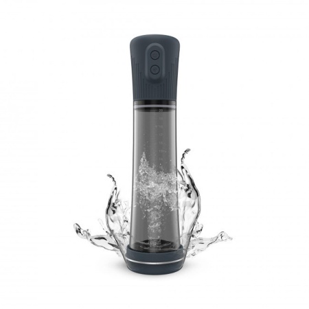 Pompka do penisa Hydro Pump 2w1 - próżnia wodna i powietrzna, 29,2 cm - 3