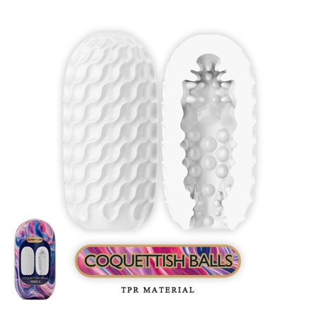 Masturbator VENUS X z trzema kanałami stymulującymi, 15 cm - 4