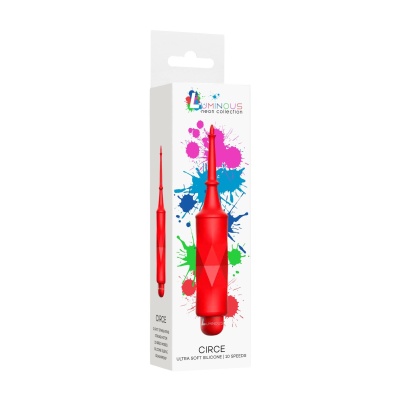 Circe - ABS Bullet With Sleeve - 10-Speeds - Red - 1