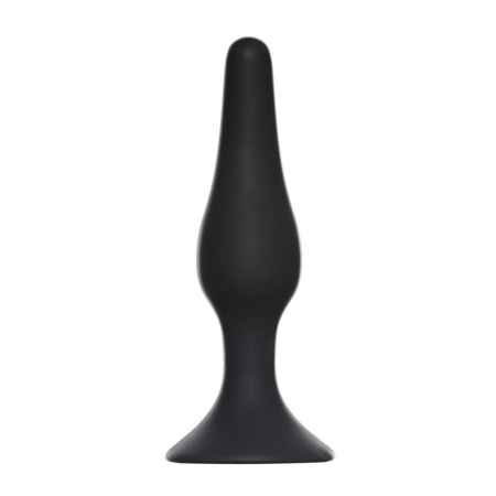Plug-Slim Anal Plug Small Black - 2