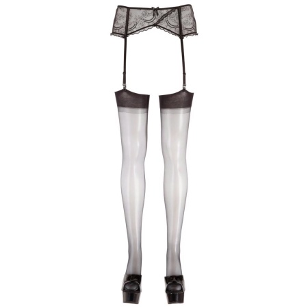 Stockings with seam black 1 - 4