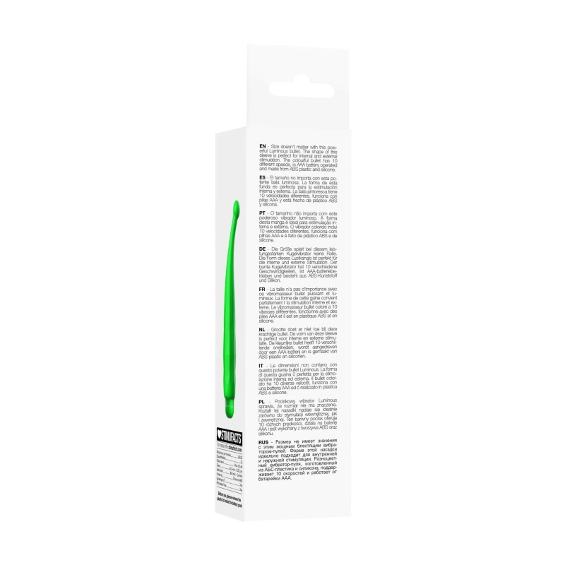 Lyra - ABS Bullet With Sleeve - 10-Speeds - Green - 6