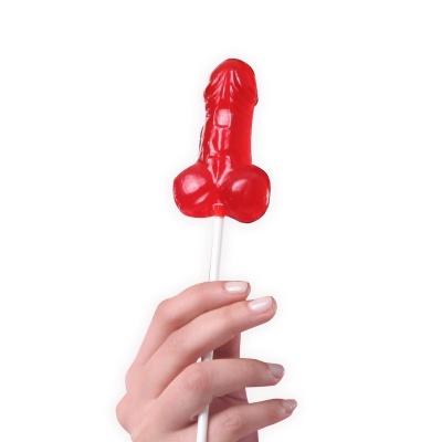Lizak-Strawberry Penis Lollipop - 1