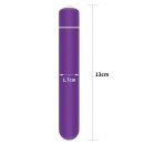 Wibrator punktowy X-Basic Bullet – 10 trybów, fioletowy, 13,26 cm - 2