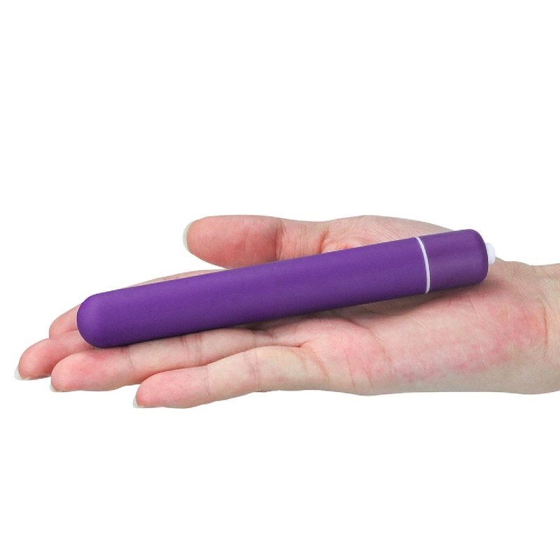 Wibrator punktowy X-Basic Bullet – 10 trybów, fioletowy, 13,26 cm - 4