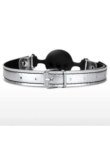 Breathable Ball Gag With Nipple Clamp