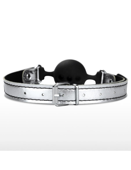 Breathable Ball Gag With Nipple Clamp