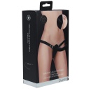 Strap-On z Wibracją 10 Speed, Silikonowy, Żebrowany, Regulowany, 15,5 cm - 1