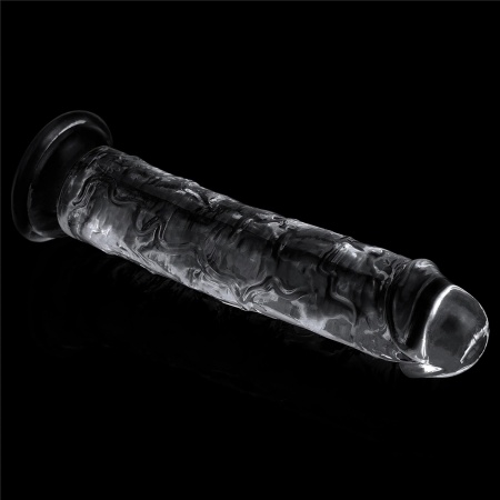 Dildo LoveToy Flawless Clear 7'' przezroczyste - 2