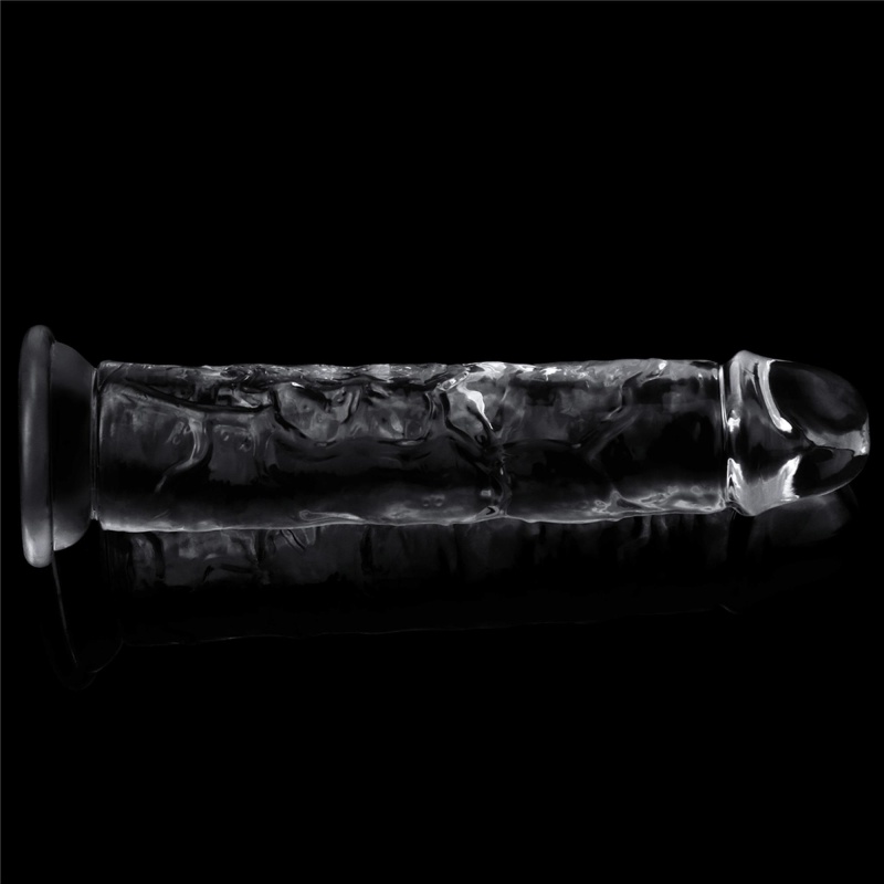 Dildo LoveToy Flawless Clear 7'' przezroczyste - 3