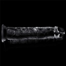 Dildo LoveToy Flawless Clear 7'' przezroczyste - 3