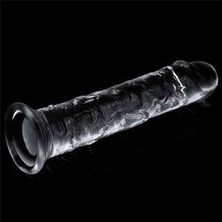 Dildo LoveToy Flawless Clear 7'' przezroczyste - 4