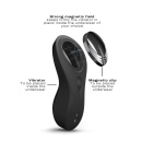 Wibrator łechtaczkowy Discreet Vibe+ z klipsem magnetycznym i pilotem zdalnym, 9,3 cm - 3