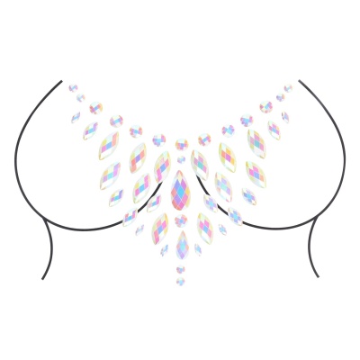 Body Jewelry Stickers - Chest - 1 2