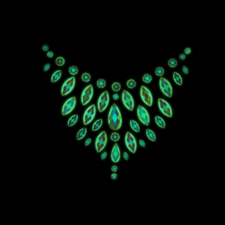 Body Jewelry Stickers - Chest - 3