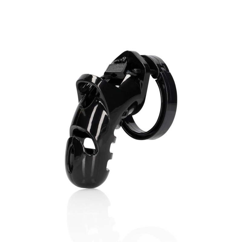 Klatka erekcyjna Model 26, poliwęglan, wymienne pierścienie, 11,5 cm, średnica wewnętrzna 3,2 cm, czarna - 2