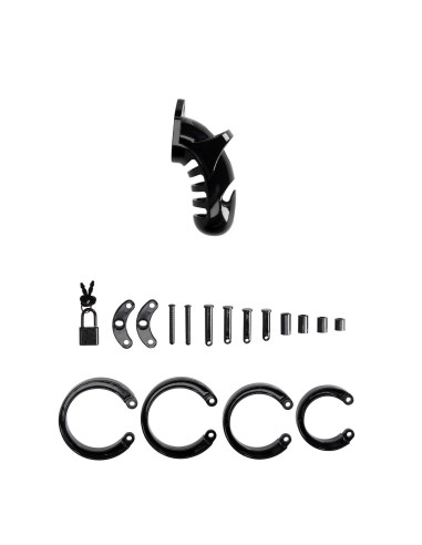 Model 26 - Chastity Cage - 4.5'' / 11,5 cm - Black