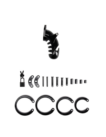 Model 26 - Chastity Cage - 4.5'' / 11,5 cm - Black