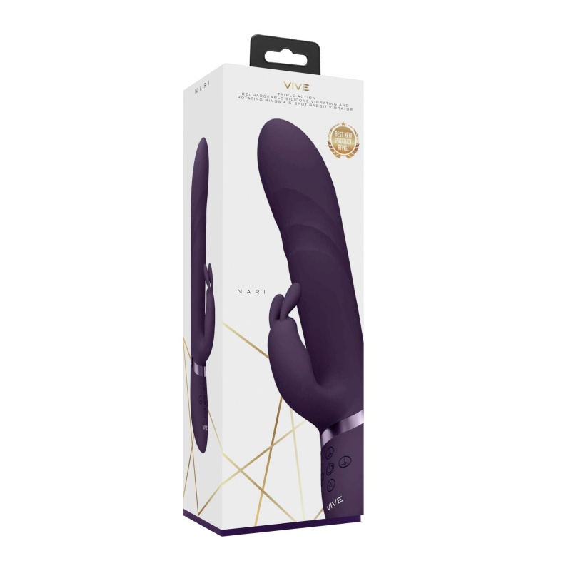 Nari - Vibrating and Rotating Beads, G-Spot Rabbit - 2