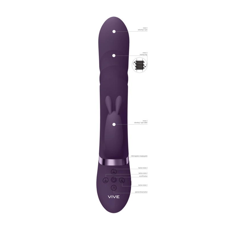 Nari - Vibrating and Rotating Beads, G-Spot Rabbit - 8