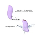 Stymulator łechtaczki Believer Viva Mauve - konstrukcja Flapping, silikon medyczny i ABS, 9,8 × 4,2 cm - 4