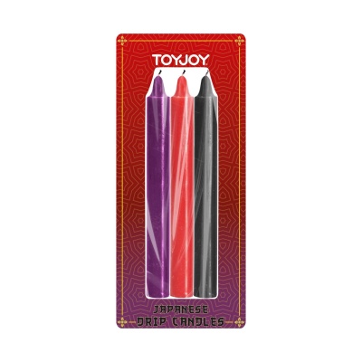 Świece do wax play Japanese Drip Candles Multicolor niskotopliwe, 17,5 cm - 1 2