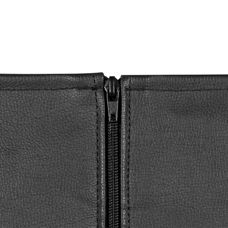 Zip-up Full Sleeve Arm Restraint - Black - 7