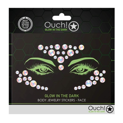 Body Jewelry Stickers - Face - 1 2