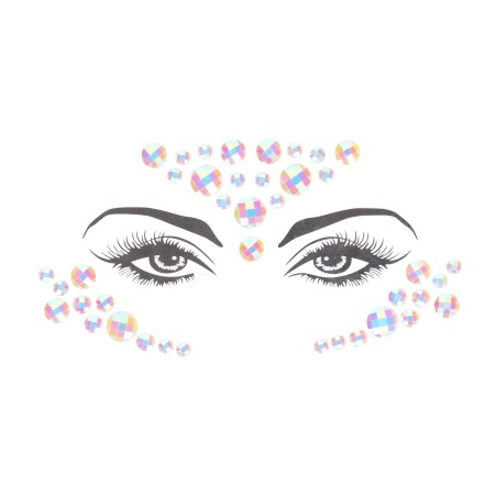 Body Jewelry Stickers - Face - 3