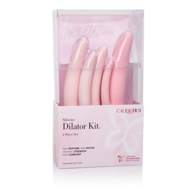 Silicone Dilator 5pcs Set Pink - 1 2
