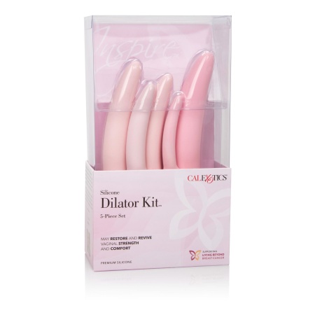 Silicone Dilator 5pcs Set Pink - 2