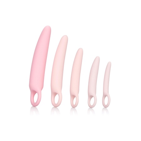 Silicone Dilator 5pcs Set Pink - 3