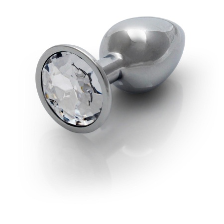 Round Gem Butt Plug - Small - 1