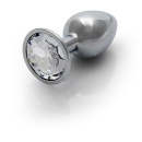 Round Gem Butt Plug - Small - 1