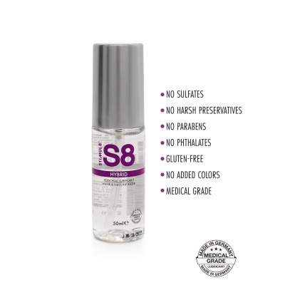 S8 Hybrid Lube 50ml Natural - 1 2