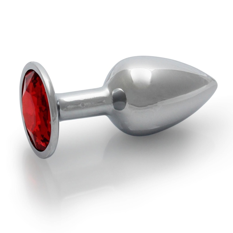 Round Gem Butt Plug - Small - 5