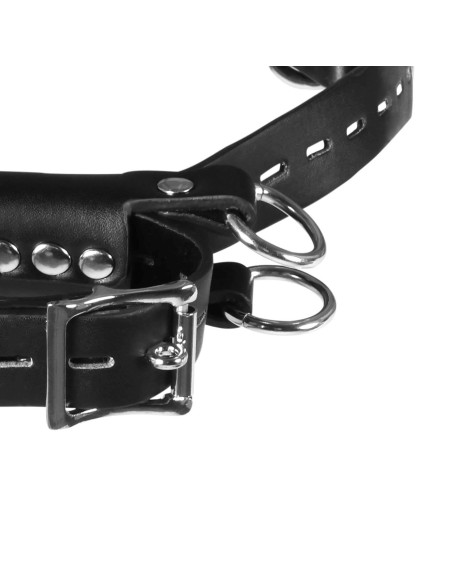 Kneeling Thigh Cuff Set - Black