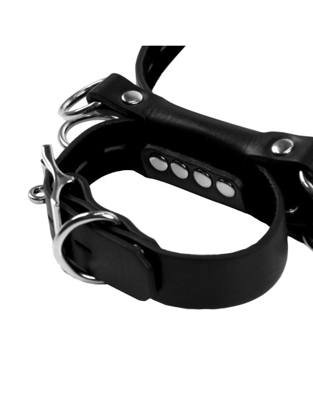 Kneeling Thigh Cuff Set - Black
