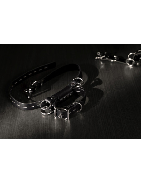 Kneeling Thigh Cuff Set - Black