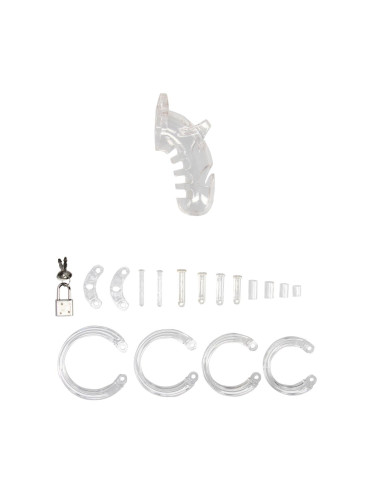 Model 26 - Chastity Cage - 4.5'' / 11,5 cm - Transparent