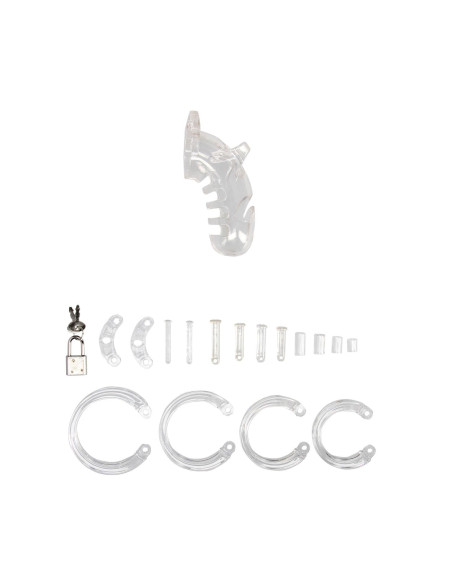 Model 26 - Chastity Cage - 4.5'' / 11,5 cm - Transparent