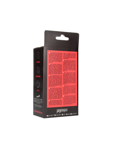 Model 27 - Ultra Soft Silicone Chastity Cage - Black