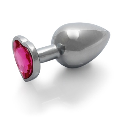 Heart Gem Butt Plug - Large - 1