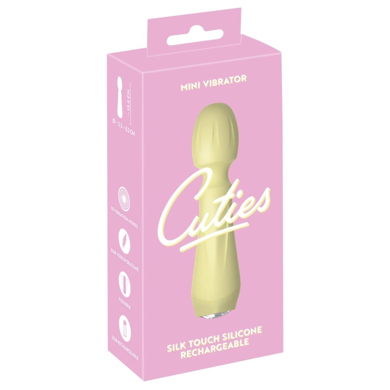 Cuties Mini Vibrator Yellow 4 - 1