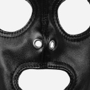Mask with Blonde Ponytail - Black - 4
