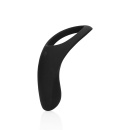 Wibrujący pierścień erekcyjny Pointed Licorice Black - 10 trybów, silikon, 11,1 × 5,7 × 2,9 cm - 3