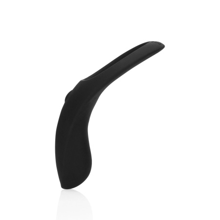 Wibrujący pierścień erekcyjny Pointed Licorice Black - 10 trybów, silikon, 11,1 × 5,7 × 2,9 cm - 7