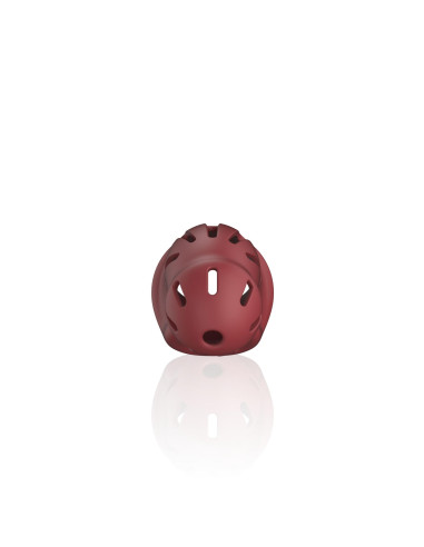 Model 28 - Ultra Soft Silicone Chastity Cage - Red